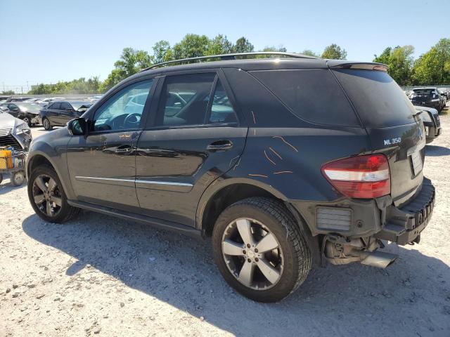 4JGBB86E29A453477 - 2009 MERCEDES-BENZ ML 350 BLACK photo 2