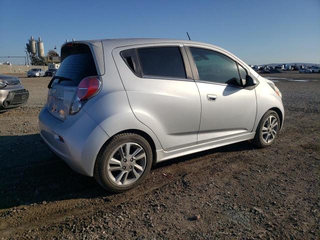 KL8CK6S06EC400117 - 2014 CHEVROLET SPARK EV 1LT SILVER photo 3