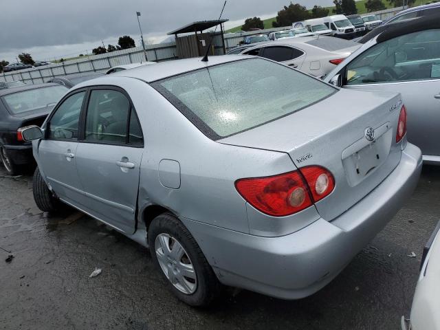 JTDBR32E760073948 - 2006 TOYOTA COROLLA CE SILVER photo 2