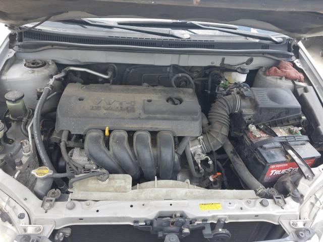 1NXBR32E45Z423278 - 2005 TOYOTA COROLLA S CE SILVER photo 7