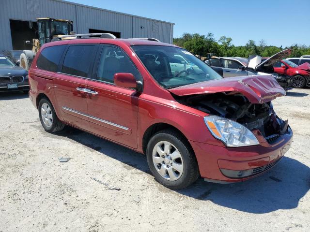 KNDMC233576034601 - 2007 HYUNDAI ENTOURAGE GLS RED photo 4