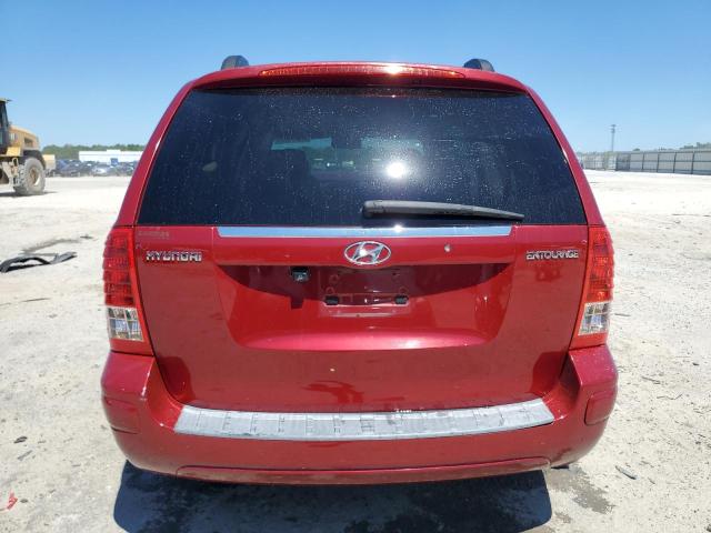 KNDMC233576034601 - 2007 HYUNDAI ENTOURAGE GLS RED photo 6