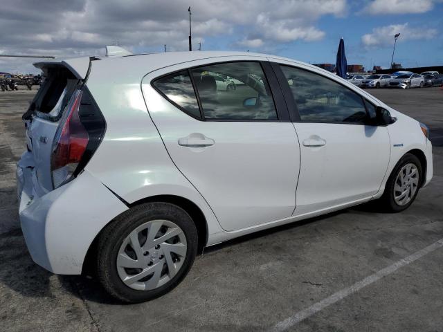 JTDKDTB3XF1097328 - 2015 TOYOTA PRIUS C WHITE photo 3