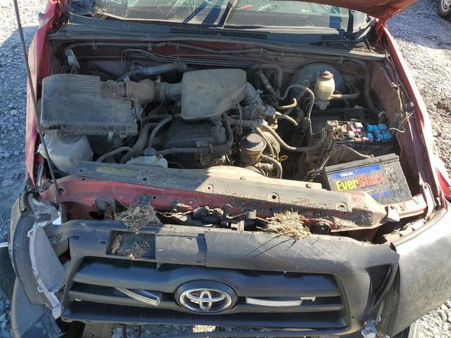 5TENX22N47Z355236 - 2007 TOYOTA TACOMA RED photo 11