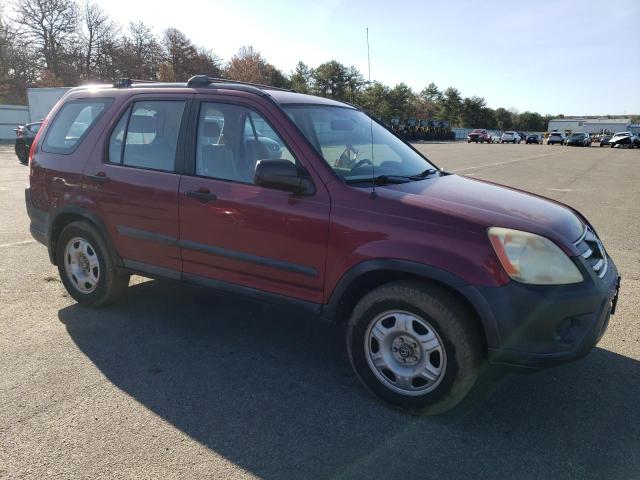 SHSRD78546U402093 - 2006 HONDA CR-V LX RED photo 4