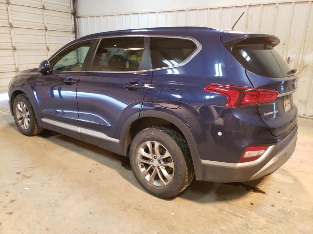 5NMS23AD1KH117059 - 2019 HYUNDAI SANTA FE SE BLUE photo 2