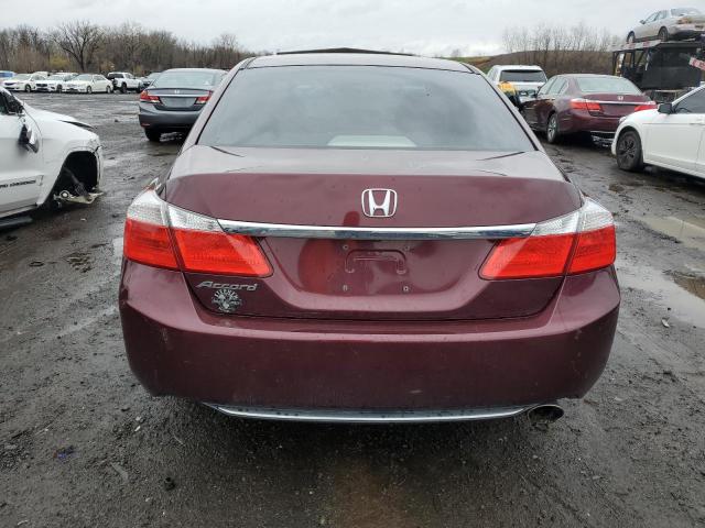 1HGCR2F38DA099488 - 2013 HONDA ACCORD LX BURGUNDY photo 6