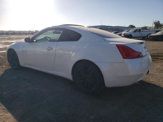 JNKCV64EX8M121399 - 2008 INFINITI G37 BASE WHITE photo 2