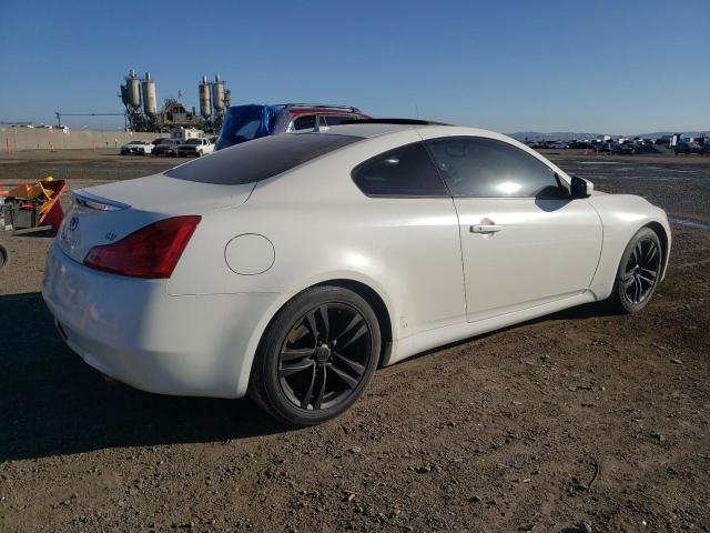 JNKCV64EX8M121399 - 2008 INFINITI G37 BASE WHITE photo 3