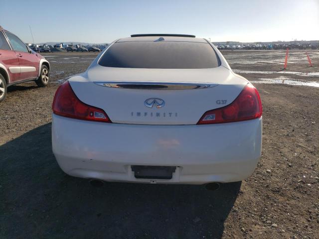 JNKCV64EX8M121399 - 2008 INFINITI G37 BASE WHITE photo 6