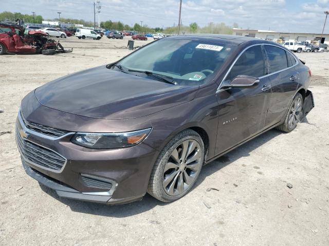 1G1ZH5SX0GF208581 - 2016 CHEVROLET MALIBU PREMIER MAROON photo 1