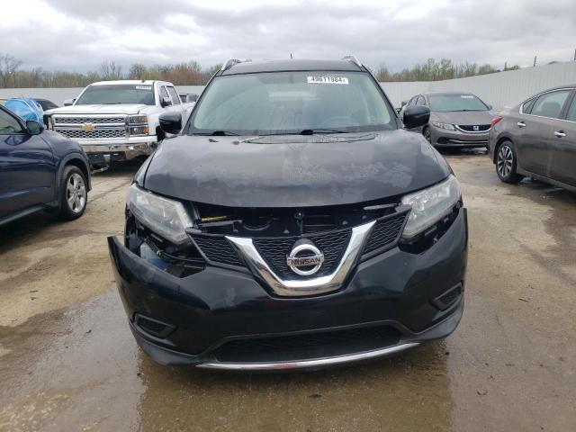 KNMAT2MV9GP622563 - 2016 NISSAN ROGUE S BLACK photo 5