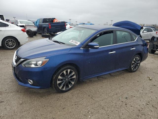 3N1AB7AP3KY338572 - 2019 NISSAN SENTRA S BLUE photo 1