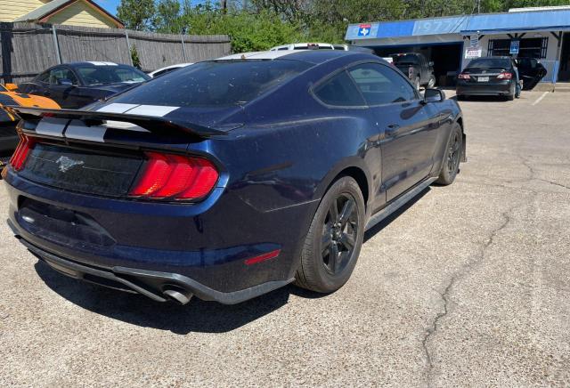 1FA6P8TH9J5175864 - 2018 FORD MUSTANG BLUE photo 4