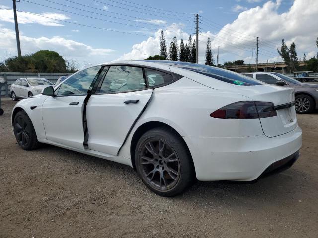 5YJSA1E56MF450937 - 2021 TESLA MODEL S Ağ foto 2