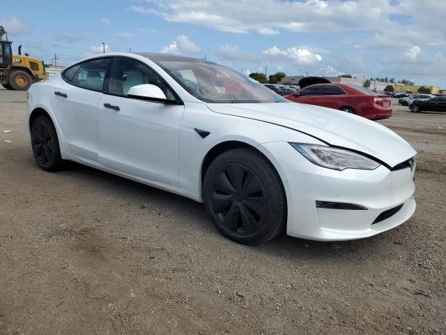 5YJSA1E56MF450937 - 2021 TESLA MODEL S Ağ foto 4