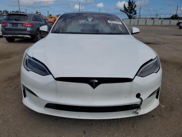 5YJSA1E56MF450937 - 2021 TESLA MODEL S Ağ foto 5