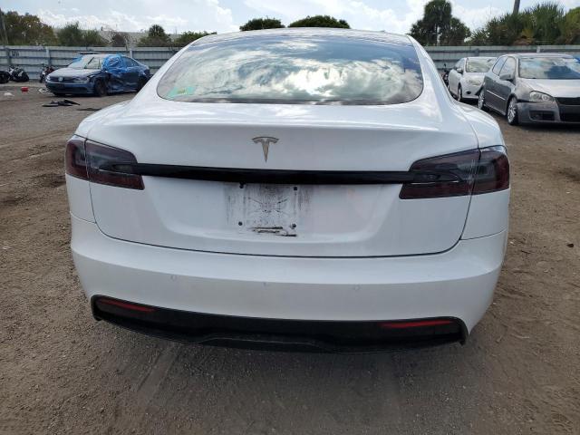 5YJSA1E56MF450937 - 2021 TESLA MODEL S Ağ foto 6