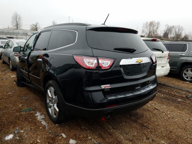 1GNKVJKD2FJ316770 - 2015 CHEVROLET TRAVERSE LTZ BLACK photo 3