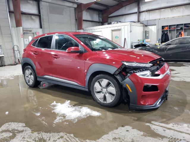 KM8K33AG3MU135495 - 2021 HYUNDAI KONA LIMITED RED photo 4