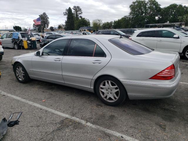 WDBNG75J73A373836 - 2003 MERCEDES-BENZ S 500 SILVER photo 2