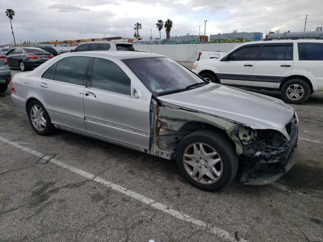 WDBNG75J73A373836 - 2003 MERCEDES-BENZ S 500 SILVER photo 4