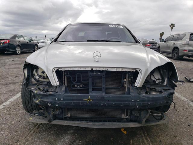 WDBNG75J73A373836 - 2003 MERCEDES-BENZ S 500 SILVER photo 5