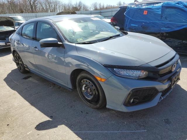 SHHFK7H98KU420673 - 2019 HONDA CIVIC SPORT TOURING GRAY photo 4