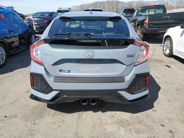 SHHFK7H98KU420673 - 2019 HONDA CIVIC SPORT TOURING GRAY photo 6