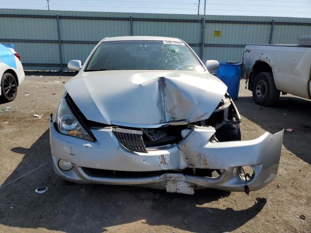 4T1CE38P26U751597 - 2006 TOYOTA CAMRY SOLA SE SILVER photo 5