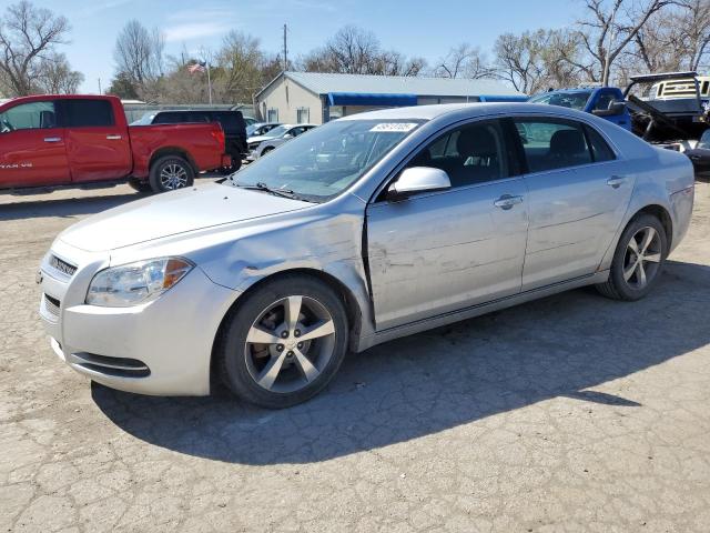 1G1ZC5EU5BF355813 - 2011 CHEVROLET MALIBU 1LT SILVER photo 1