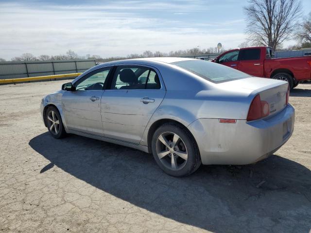 1G1ZC5EU5BF355813 - 2011 CHEVROLET MALIBU 1LT SILVER photo 2