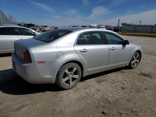 1G1ZC5EU5BF355813 - 2011 CHEVROLET MALIBU 1LT SILVER photo 3