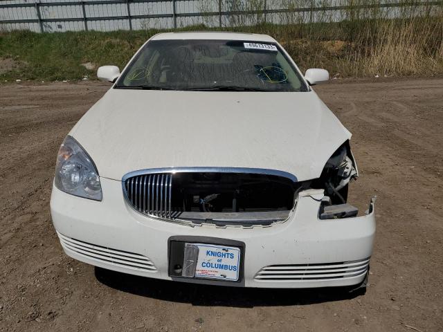 1G4HD57M09U102736 - 2009 BUICK LUCERNE CXL WHITE photo 5