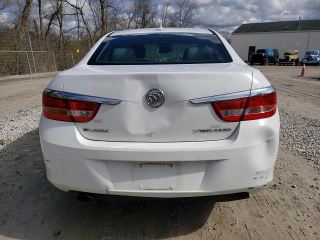 1G4PP5SK7C4232710 - 2012 BUICK VERANO WHITE photo 6