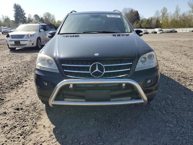 4JGBB86E97A181961 - 2007 MERCEDES-BENZ ML 350 BLACK photo 5