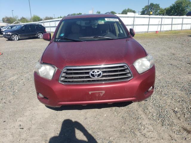 JTEDS43A982053704 - 2008 TOYOTA HIGHLANDER SPORT RED photo 5