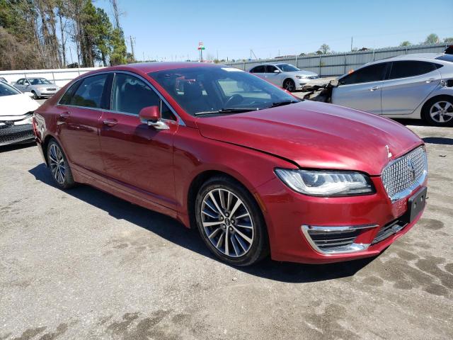 3LN6L5A98KR604373 - 2019 LINCOLN MKZ 勃艮第红 照片 4