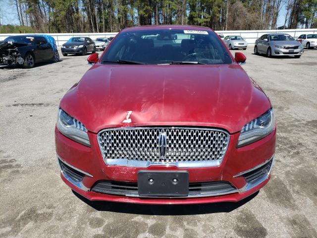 3LN6L5A98KR604373 - 2019 LINCOLN MKZ 勃艮第红 照片 5