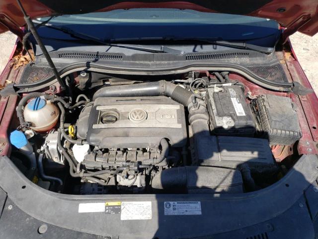 WVWBP7AN5GE503592 - 2016 VOLKSWAGEN CC BASE RED photo 11