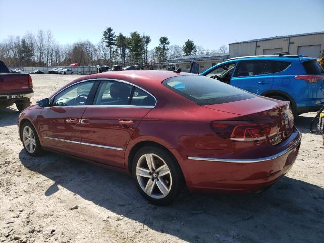 WVWBP7AN5GE503592 - 2016 VOLKSWAGEN CC BASE RED photo 2