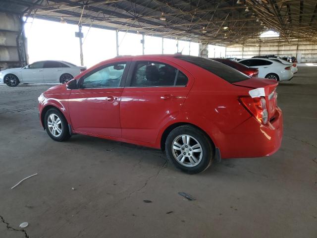 1G1JC5SHXD4131570 - 2013 CHEVROLET SONIC LT RED photo 2