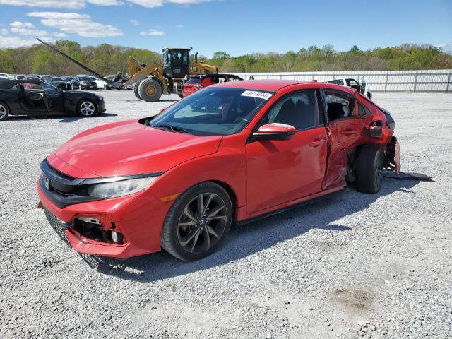 SHHFK7H47KU201806 - 2019 HONDA CIVIC SPORT RED photo 1