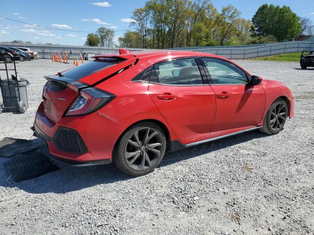 SHHFK7H47KU201806 - 2019 HONDA CIVIC SPORT RED photo 3