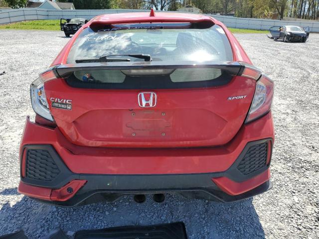 SHHFK7H47KU201806 - 2019 HONDA CIVIC SPORT RED photo 6