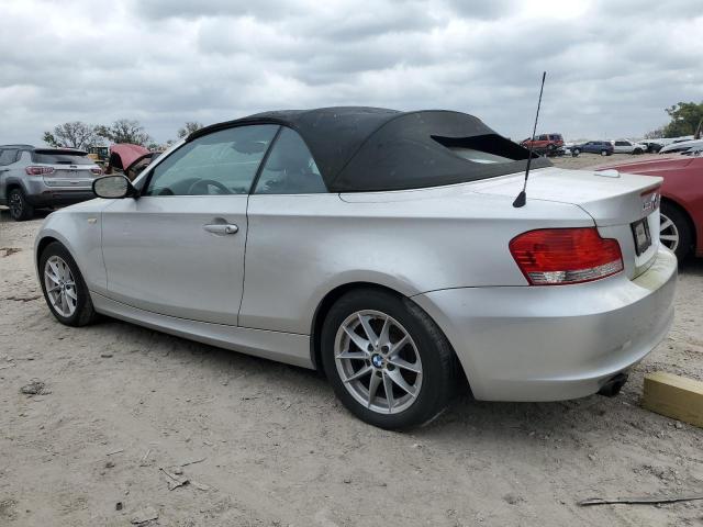 WBAUL7C5XAVJ77214 - 2010 BMW 128 I SILVER photo 2