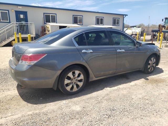 1HGCP36849A037231 - 2009 HONDA ACCORD EXL GRAY photo 3