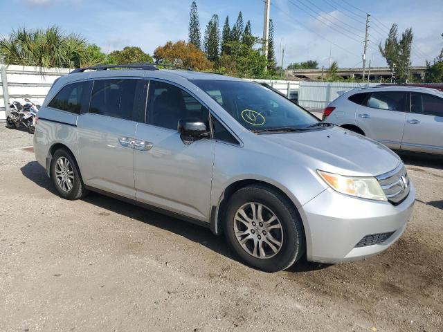 5FNRL5H67BB025275 - 2011 HONDA ODYSSEY EXL SILVER photo 4