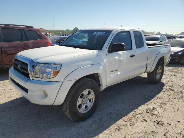 5TETU62N36Z156488 - 2006 TOYOTA TACOMA PRERUNNER ACCESS CAB WHITE photo 1