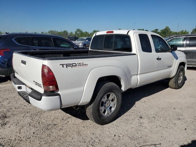 5TETU62N36Z156488 - 2006 TOYOTA TACOMA PRERUNNER ACCESS CAB WHITE photo 3